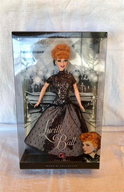 Mattel 2008 Legendary Lady Of Comedy Lucille Ball Pink Label Barbie Doll~i Love Lucy Barbie Doll