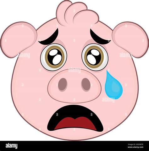Crying Cartoon Pig