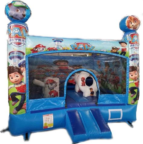 Paw Patrol Jumping Castle Combo Australian Inflatables