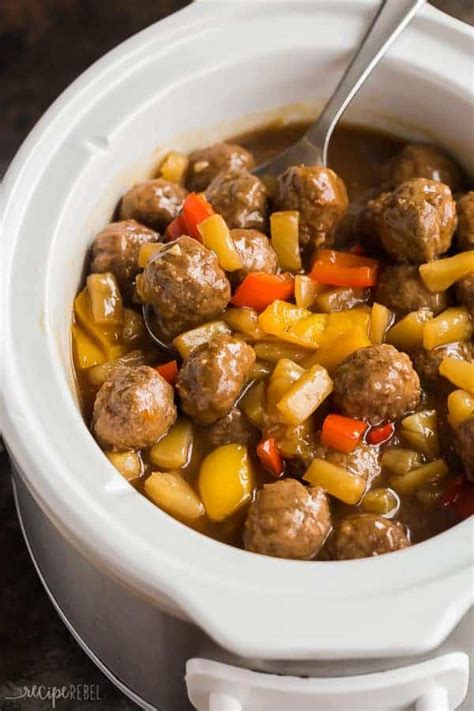 Remove meatballs with a slotted spoon, and place inside instant pot bowl; Howto Make Meatballs Stay Together In A Crock Pot / Oven ...