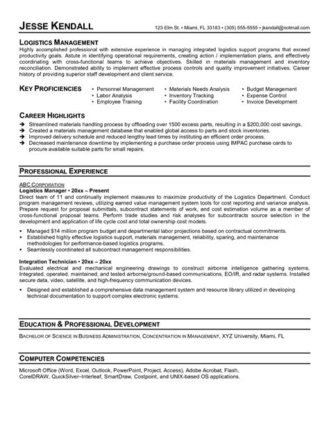 Along with event management and employee management organisations, i have also assisted with the administration of hr for a mediocre retail company. Logistics Manager Resume Example | Logistics management, Manager resume, Resume objective