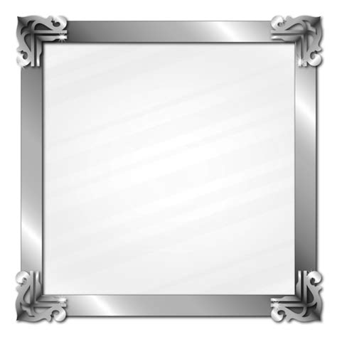 Metallic Silver Vector Hd Png Images Silver Metal Picture Frame Border