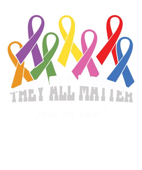 They All Matter Cancer Awareness Ribbon Gift Fleece Blanket By Thomas