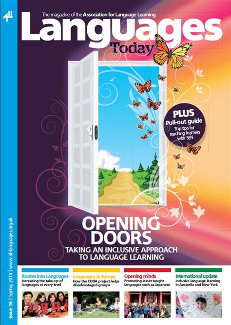 Languages Today Issues 15 17 2013 14 Association For Language Learning