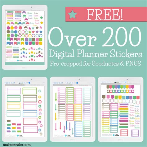 If you want to use the one you just created, click make your changes (e.g., change the paper size, add content to the template, etc). Digital Planner Freebies Archives - Make Breaks