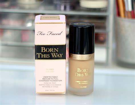 Here are the swatches and before and after photos of the brand new too faced born this way foundation. A New Favourite | Too Faced Born This Way Foundation ...
