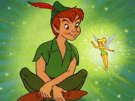 Peter Pan And Tinker Bell