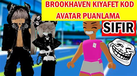 Brookhaven K Yafet Kodlar Avatar Puanlama Hacker Troll Roblox