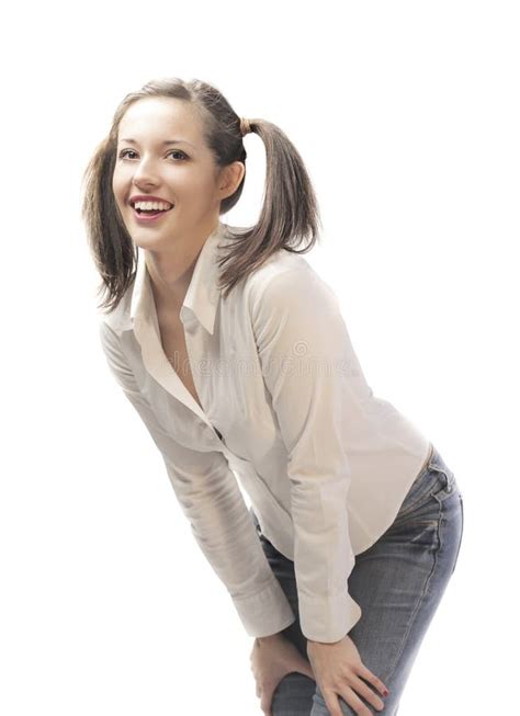 Pigtails Stock Photo Image Of Hairstyle Funny Female 23085596