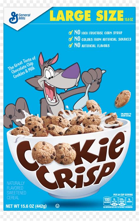 cookie crisp chocolate chip cookie flavored cereal cookie crisp cereal box hd png download