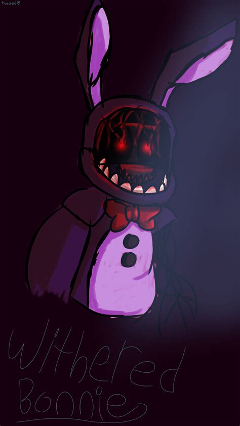 Withered Bonnie Cartoon