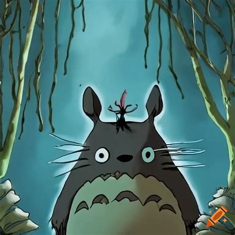 Artwork Of Totoro Character
