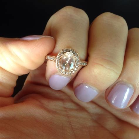 Sought after for their exceptional clarity and. 33% off Jewelry - 14k rose gold pink morganite ring from ...