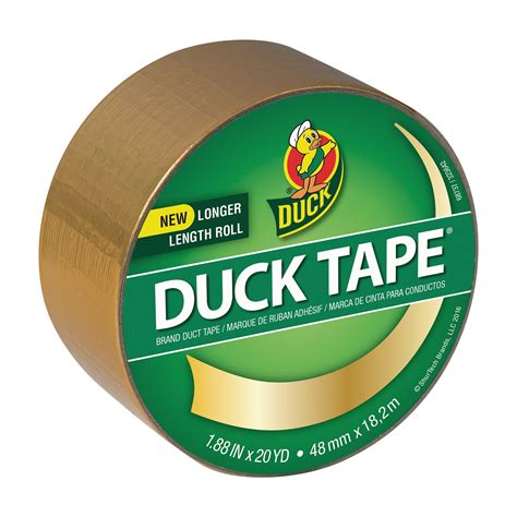 Duck Brand 188 In X 20 Yd Gold Colored Duct Tape