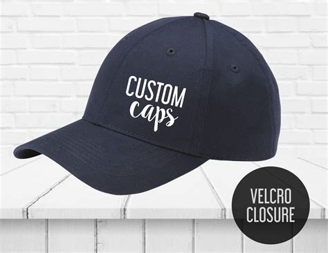Custom Cap Printing Custom Hats Custom Twill Caps Print Etsy