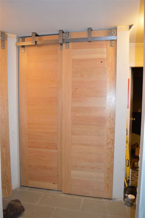 In this video we show how to install standard sized sliding closet doors in a custom size opening. Floor to ceiling Bi-Pass closet doors by BILLYGOATGEAR ...