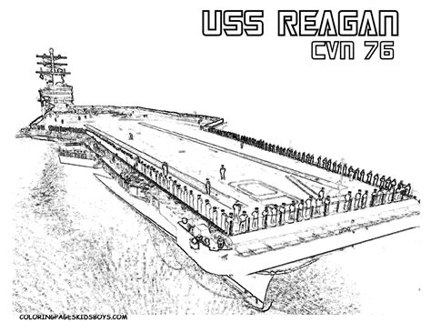 Aircraft carrier coloring pages free see more images here : Navy Coloring Pages - GetColoringPages.com