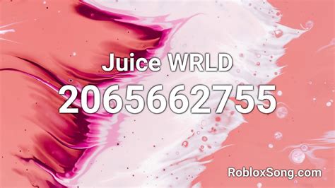 Juice Wrld Roblox Id Roblox Music Code Youtube