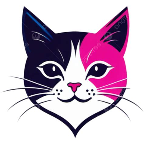 Cute Cat Lover Element Design Cat Lover Png Transparent Image And