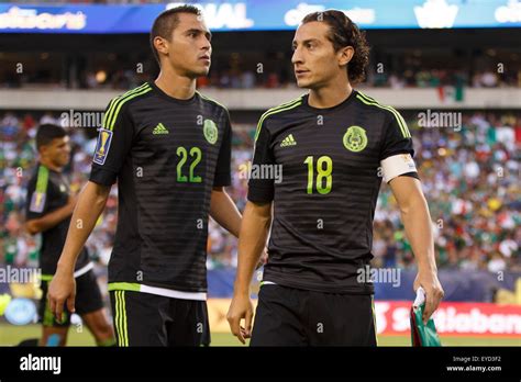 July 26 2015 Mexico Midfielder Andres Guardado 18 Looks On Wtith