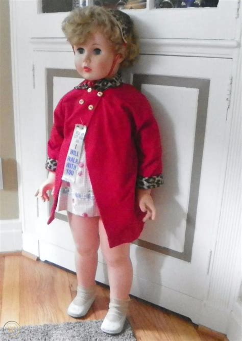 60s Vintage 36 Tall Janie Walker Doll By Nasco Ae 3651 Patty