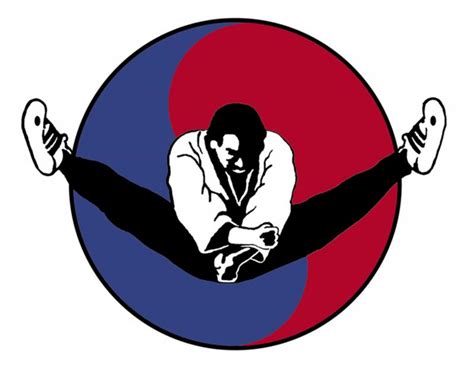 Set of hand drawn karate or martial arts logo, emblem, badge, label and design elements in retro style. Logo Taekwondo - ClipArt Best