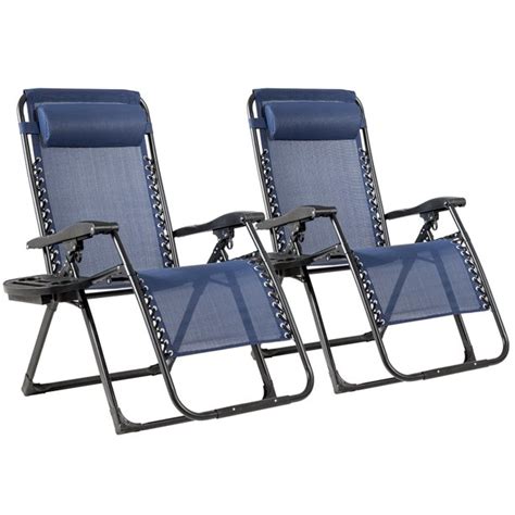 What kind of recliners are at big lots? 2PC Zero Gravity Chair Oversize Lounge Patio Heavy Duty ...