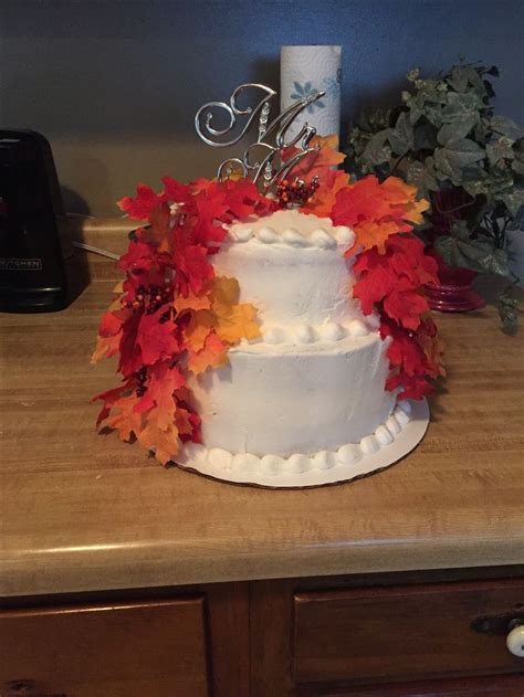 Fall Wedding Cake Fall Wedding Cakes Cake Wedding Cakes