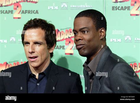 Ben Stiller And Chris Rock The Premiere Of Madagascar Escape 2 Africa