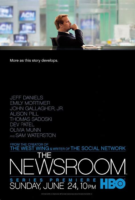 The Newsroom Newsroom Hbo Hbo Series