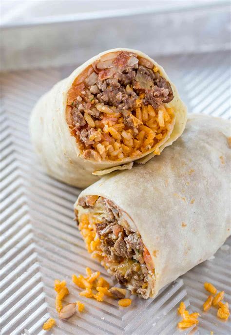 Traditional Mexican Beef Burrito Recipe - Burrito Walls