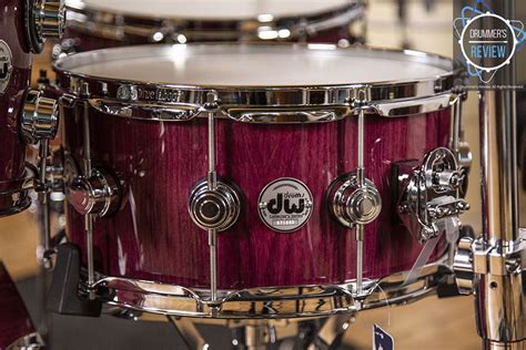 Dw Collectors Series Pure Purpleheart Shell Pack Drummers Review