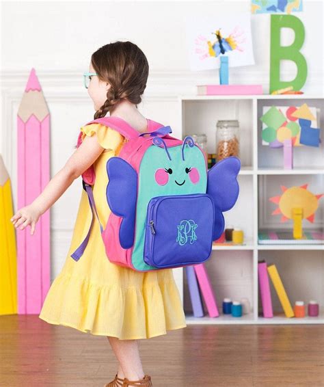 Monogrammed Girls Preschool Backpackmonogrammed Pre K Pink Etsy