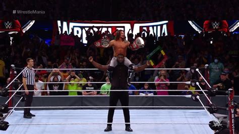 7 Foot 3 Omos Wows Fans On Impressive Wwe Debut As He Wins Tag Team