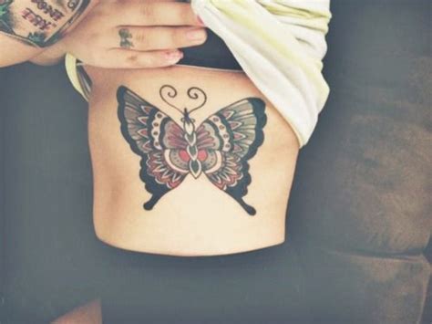 Rib Cage Chest Butterfly Tattoo Tattoos And Piercings Pinterest Tattoo Piercings And Body Art