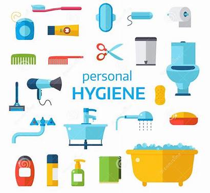 Hygiene Background Personal Vector Clip Toiletries Icons