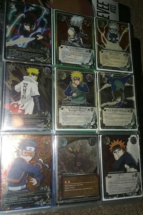 Carte Naruto Collectible Card Game Ccg Foil Fancard 132 Set Tp5 Tcg