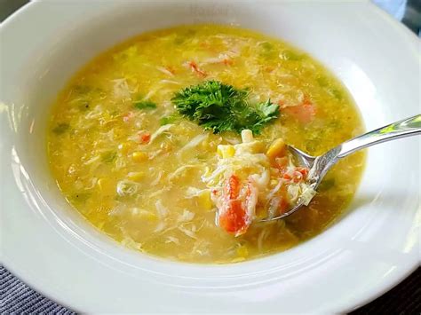 Crab And Corn Soup Maricels Recipes Home Cooking
