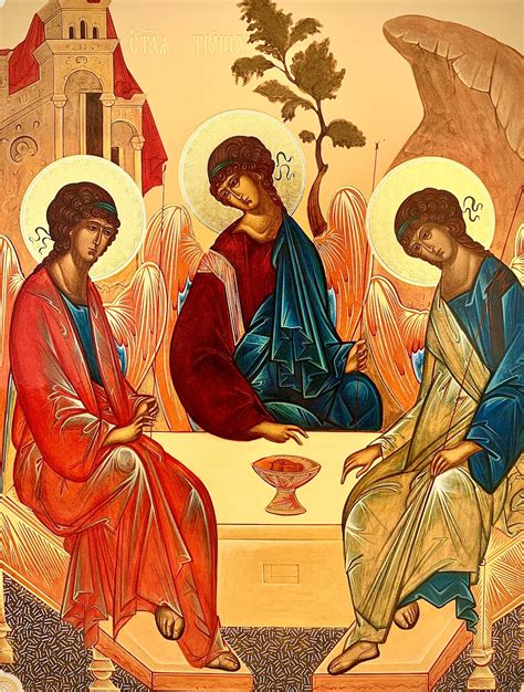 Holy Trinity Icon Orthodox Icon Etsy