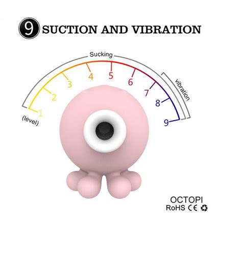 Electric 9 Sucking Clitoris Vibrator For Woman Nipple Sucker Vibrators