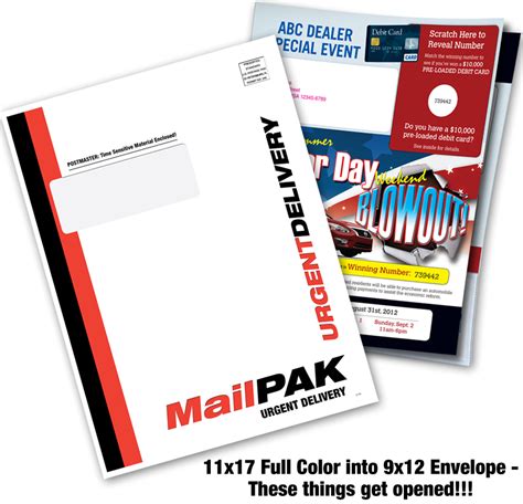 Mailpak Gets Opened Primenet Direct Marketing Solutions