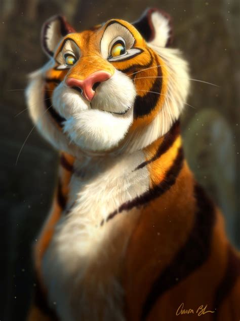I Designed And Animated Rajah For The Animated Feature Aladdin Ive