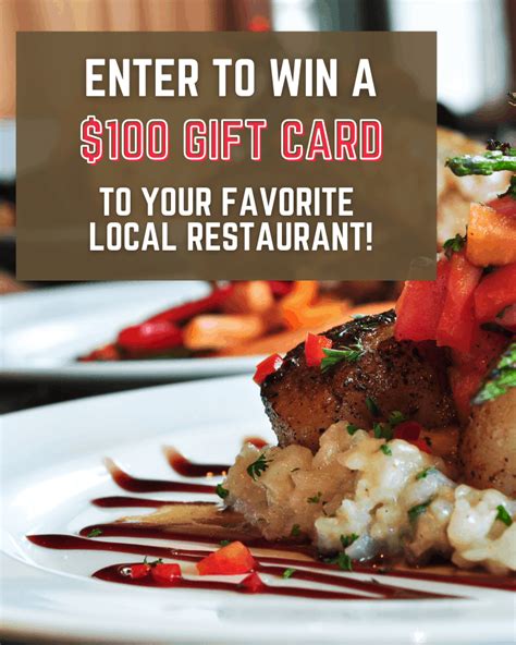 We are temporarily unable to fulfill tasting menu gift certificates and traditional gift card orders. Dinner On Us $100 Gift Card Giveaway • Steamy Kitchen ...