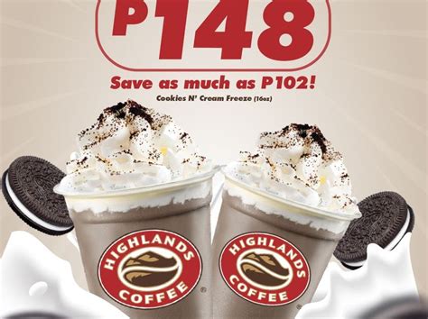 Manila Shopper Highlands Coffee Buy1 Get1 Promo