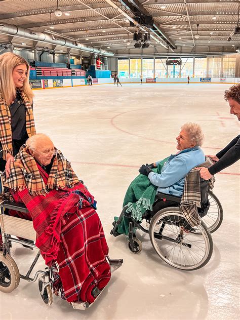 Wheelchair Ice Skating Peverel Court Care