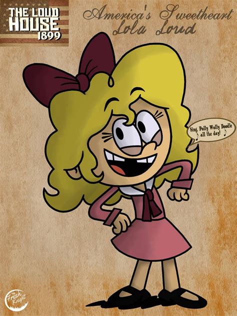Lola Loud 1800s Au By Thefreshknight Lola Loud The Loud House Fanart Hot Sex Picture