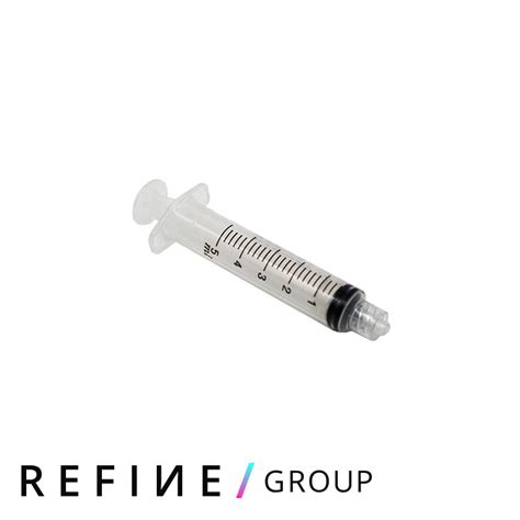 BD Plastipak 5 Ml Hypodermic Luer Lok Syringe Single Refine