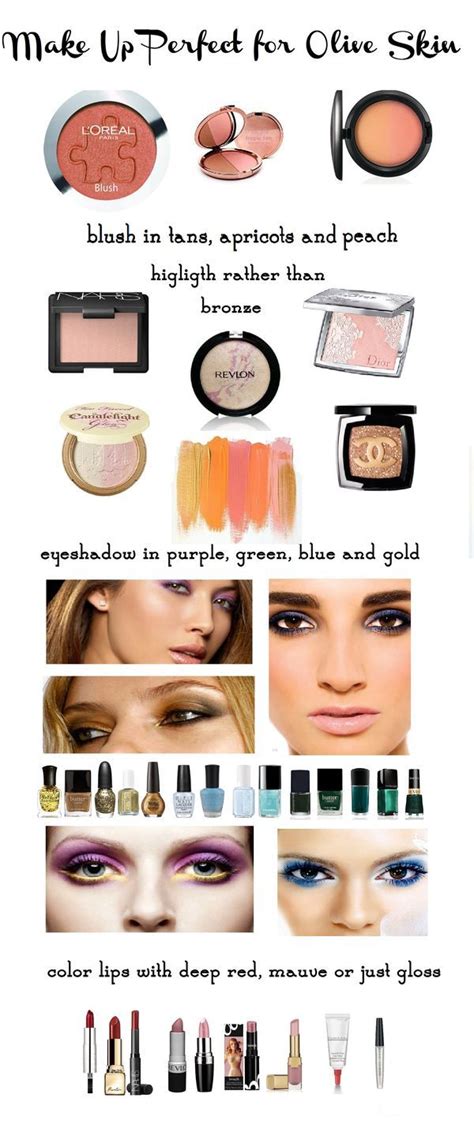 Makeup Colors For Light Olive Skin Tones