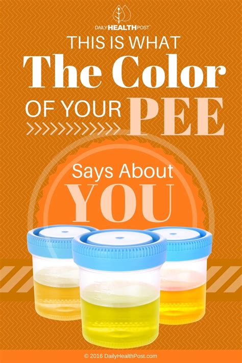 What Your Pee Color Says About Your Health And Hydration