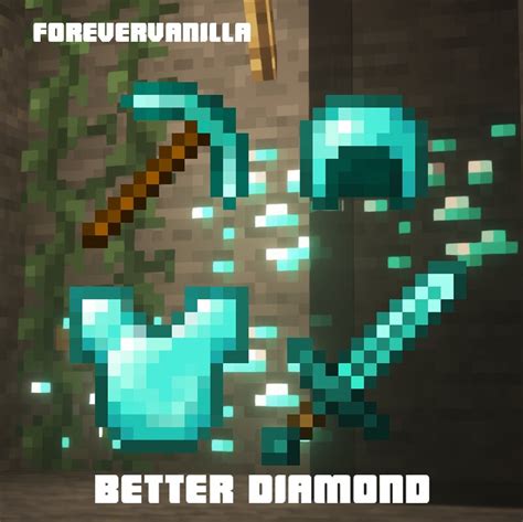 Better Diamond Forevervanilla Minecraft Texture Pack